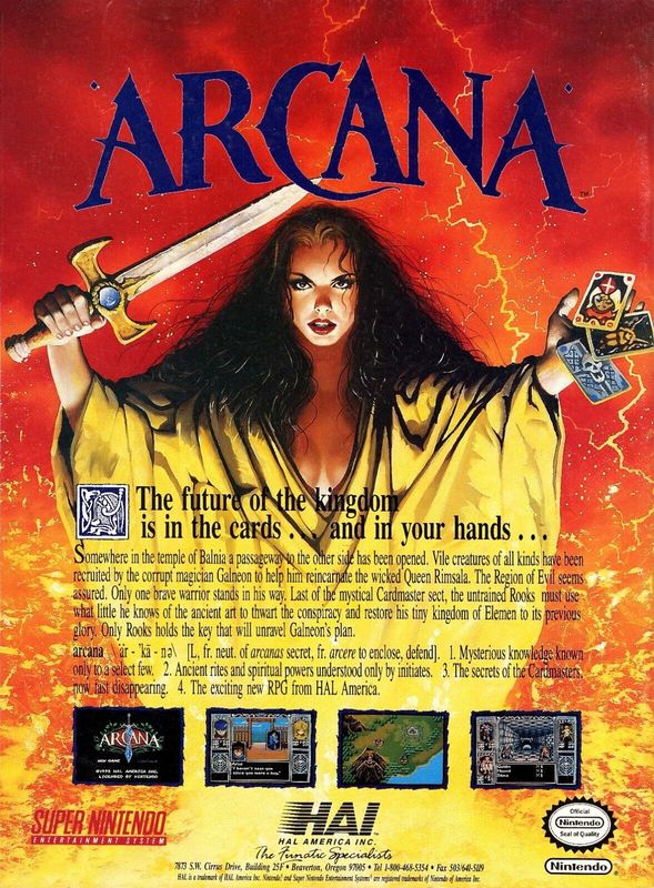Arcana - SNES