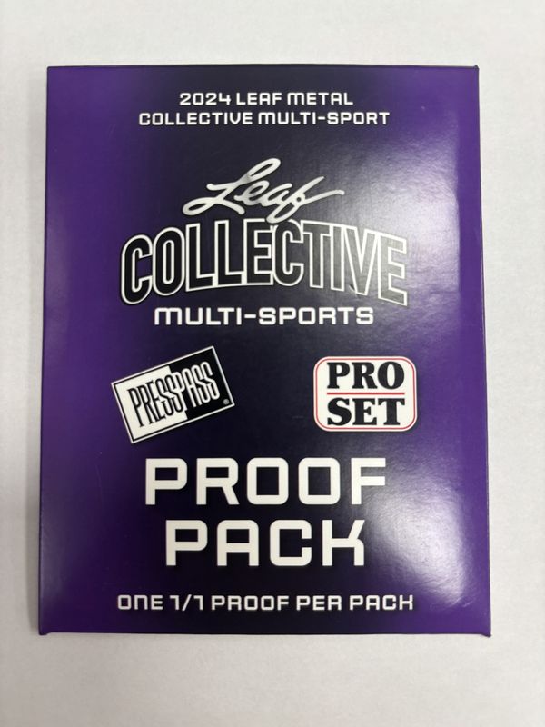 2024 Leaf Metal Collective Multi-Sport 1/1 Proof pack - Sealed Sports TCG
