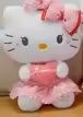 Hello Kitty Holding a Pink Heart Plush