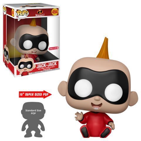 #494 The Incredibles 2 - Jack-Jack (10 inch) - Target Exclusive - Funko Pop!