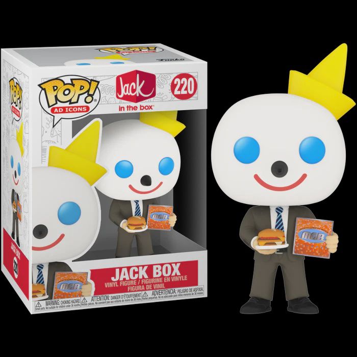 #220 Ad Icons - Jackl Box - Jack In the Box - Funko Pop!