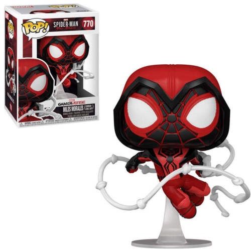 #770 Marvel Spider-Man: Miles Morales - Miles Morales (Crimson Cowl Suit) - Funko Pop!