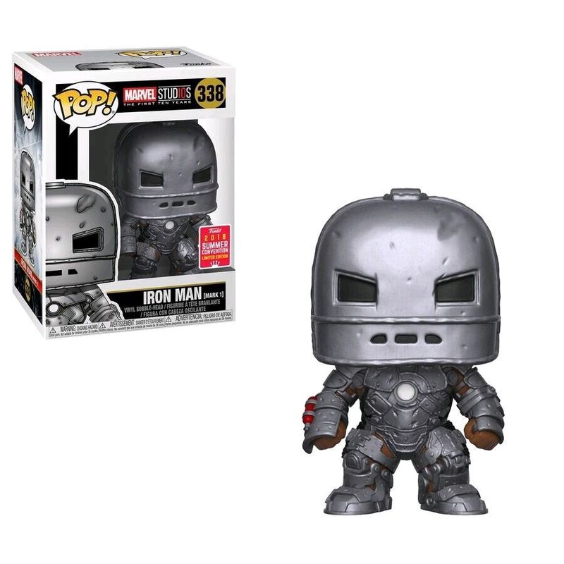 #338 -Iron Man - Marvel Studios (The First Ten Years)[2018 Summer Convention Limited Edition] - Pop!