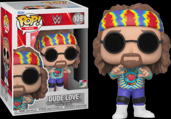 #109 - WWE - Dude Love - Funko Pop!
