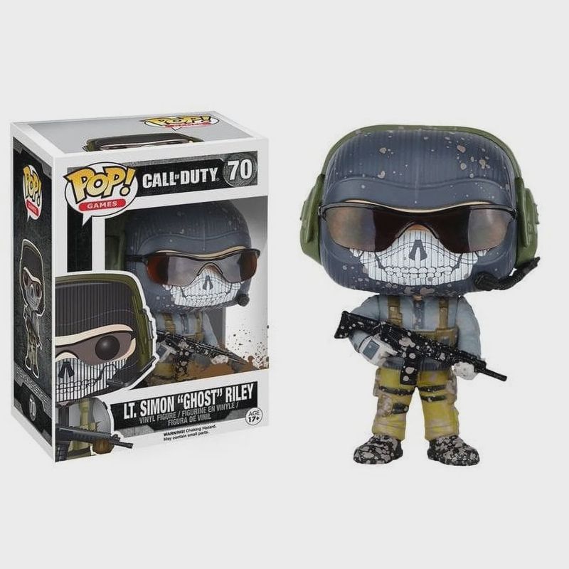 #70 - Lt. Simon &quot;Ghost&quot; Riley - Call of Duty[Game Stop Exclusive &quot;Power to the Players&quot;]- Pop! Games