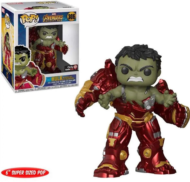 #306 - Avengers Infinity War - Hulk Busting out of HulkBuster (Gamestop Exclusive) - Funko Pop!