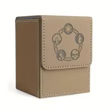 MTG Sand Magnetic Flip Top 100+ Sleeved Card Deck Box