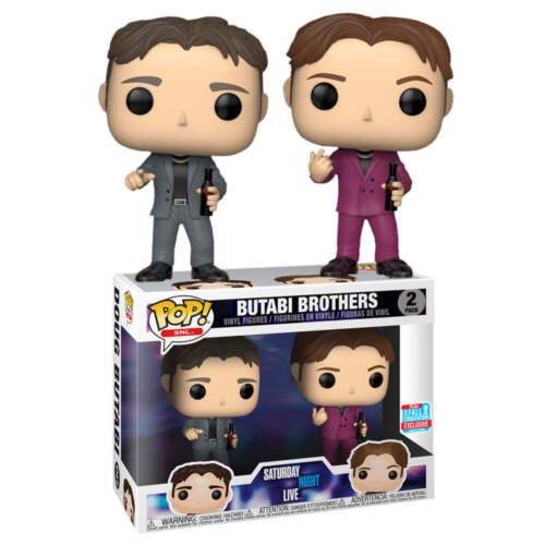 2 Pack - SNL - Butabi Brothers (2018 Fall Convention Exclusive) - Funko Pop!