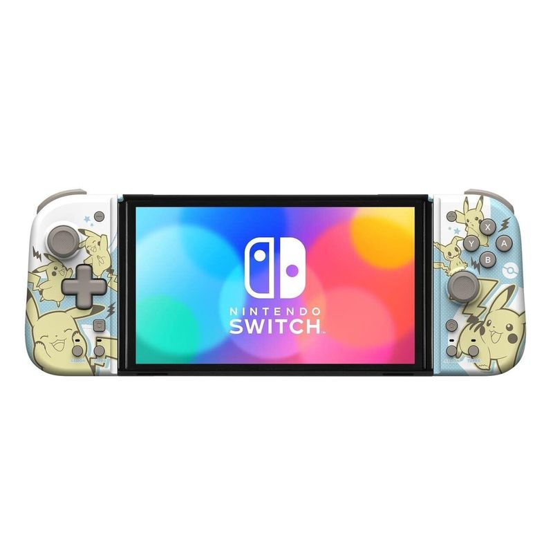 HORI Nintendo Switch Split Pad Compact (Pikachu &amp; Mimikyu) Ergonomic Controller