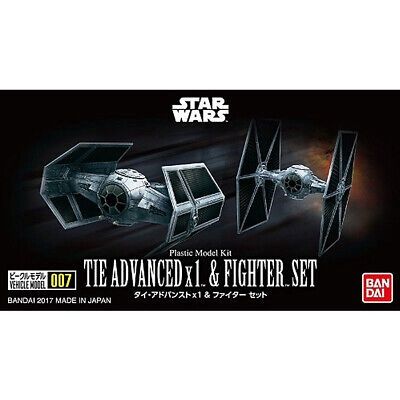 Star Wars Tie Advanced X 1 &amp; Fighter Set Model Kit