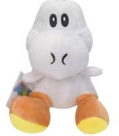 Super Mario - Mini White Yoshi Plush