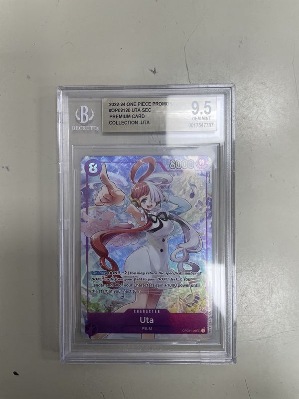 Beckett 9.5 - 2022-24 One Piece Promo - Uta [0017547787]