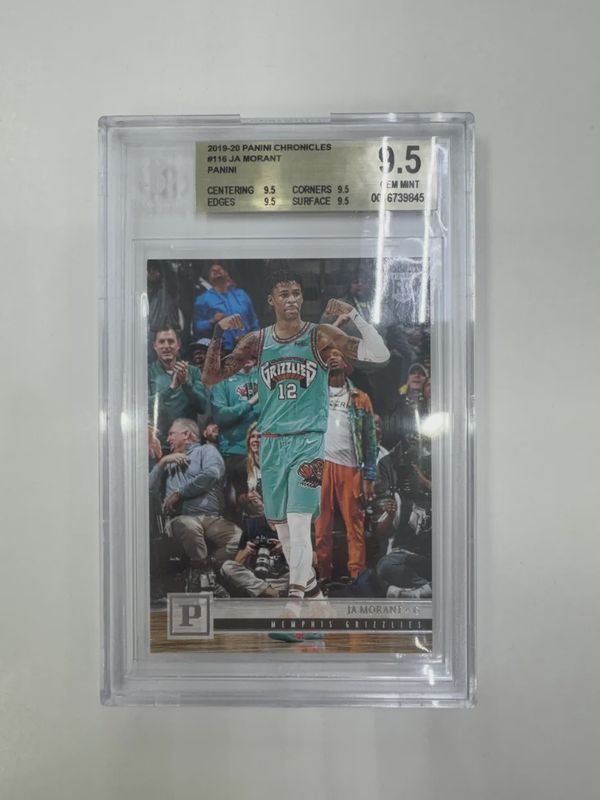 BGS 9.5 2019-20 Panini Chronicles #116 Ja Morant Panini (0016739845)