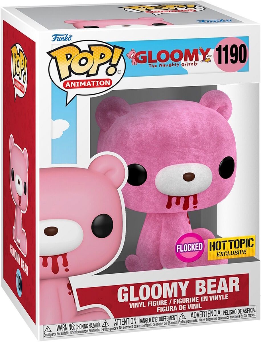 #1190 - Gloomy Bear (Hot-Topic Exclusive) (Flocked) - Funko Pop!