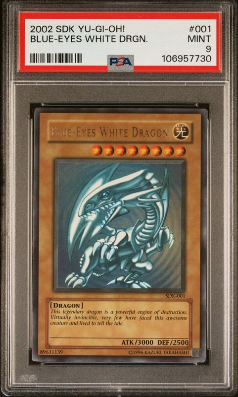 PSA - 7 2002 SDK YU-GI-OH! BLUE-EYES WHITE DRGN. [106957730]