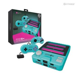 RetroN 3 AV Gaming Console for NES, Super Nintendo &amp; Genesis Blue &amp; Pink