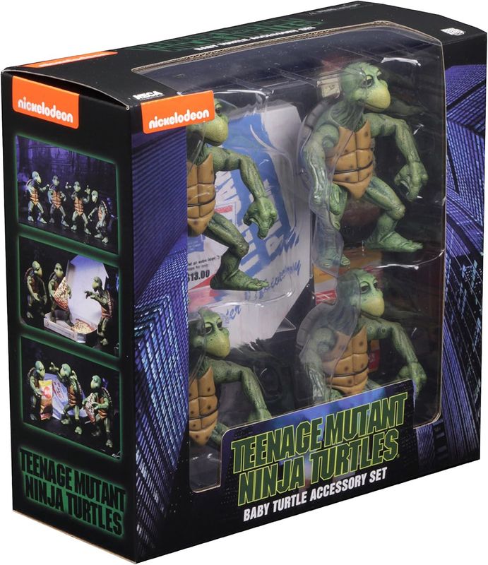 Teenage Mutant Ninja Turtles NECA Baby Turtle Accessory Set Figure