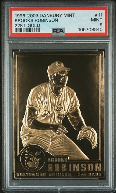 PSA Mint - 1996-2003 Danbury Mint Brooks Robinson 22KT Gold [105709840]