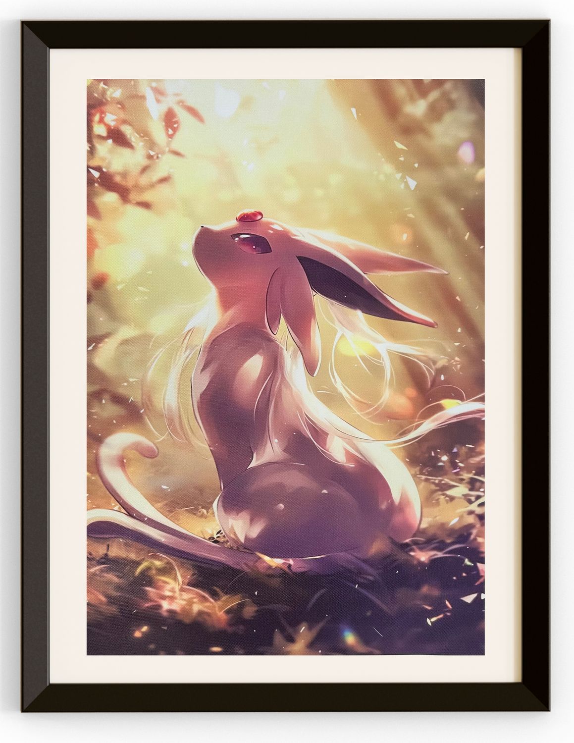 Espeon Basking In A Ray Of Sun