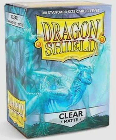 Dragon SHield - Clear Classic - Stadnard Sized Card Sleeves