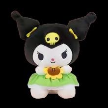 Kuromi With A Sunflower Plush