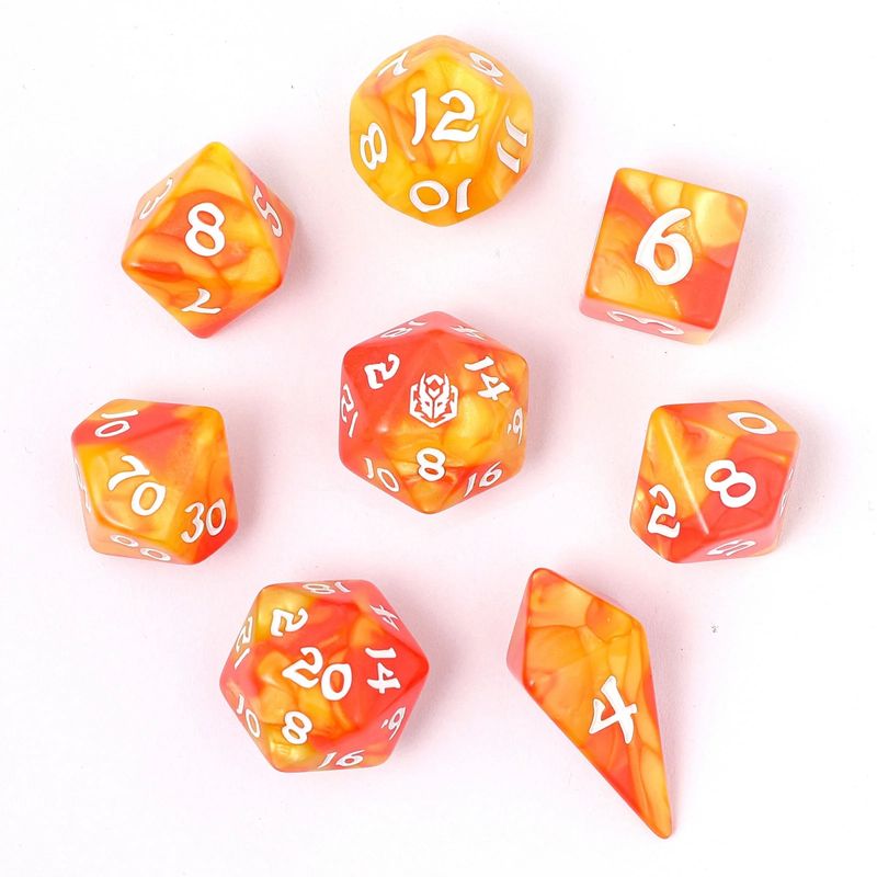 HYMGHO - Fae Candy 8PCS RPG Dice Set - HY02006