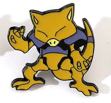 Abra Enamel Pin