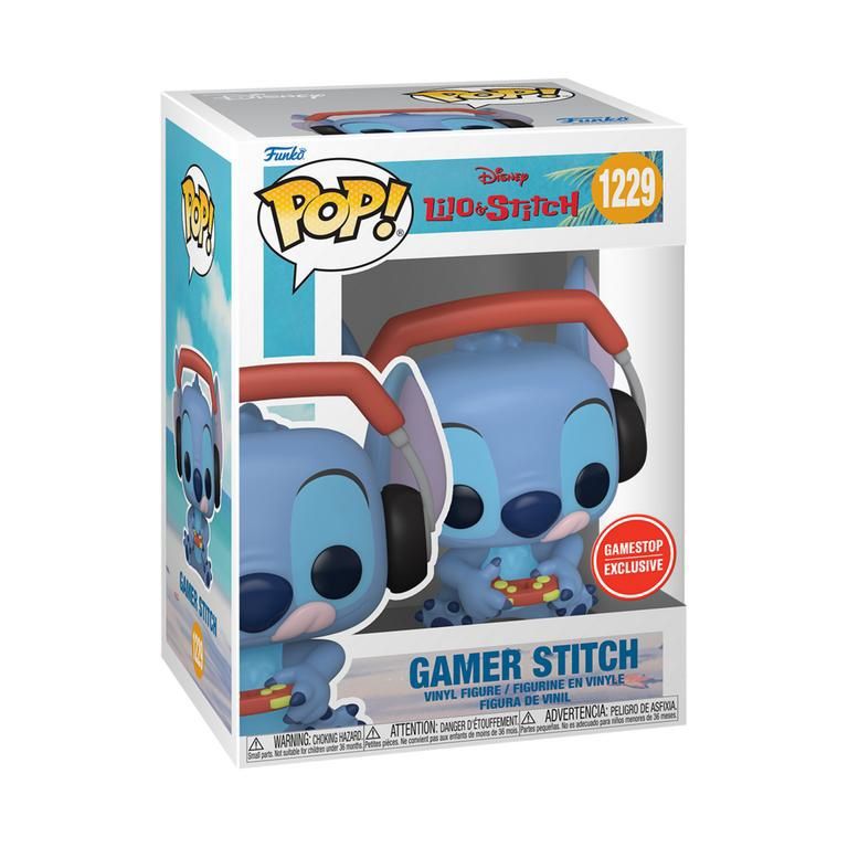 #1229 Lilo &amp; Stitch - Gamer Stitch - Funko Pop!