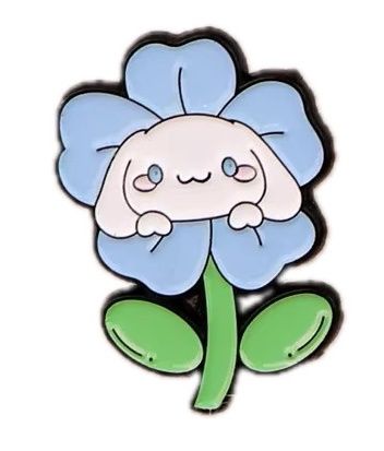 Cinnamoroll On A Flower Pin