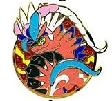 Koraidon Scarlet Circle Enamel Pin