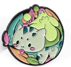 Bulbasaur Circle Enamle Pin