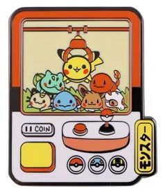 Pokemon Claw Machine Enamel Pin