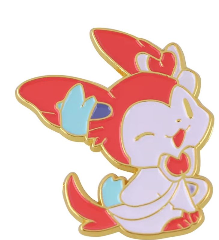 Chibi Sylveon Enamel Pin