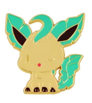 Chibi Leafeon Enamel Pin