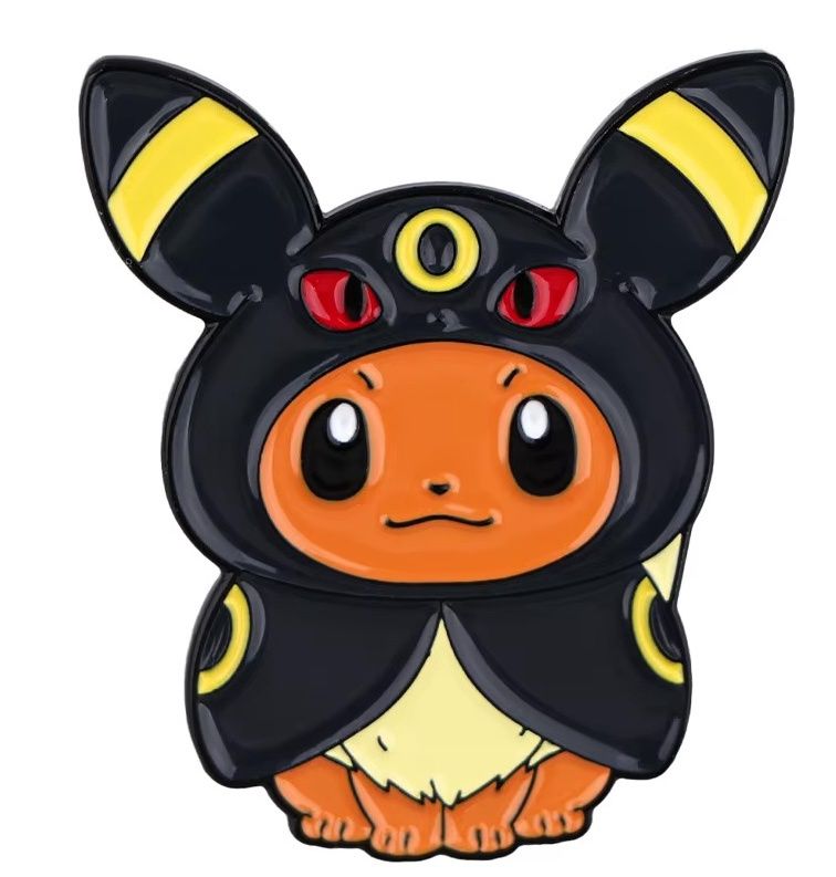 Eevee Dressed as Umbreon Enamel Pin