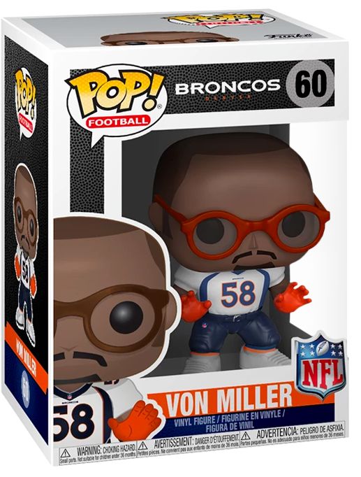 #60 Broncos - Von Miller NFL Funko Pop!