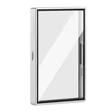 Silver BGS Premium Magnetic Metal Frame Tempered Glass Slab Case