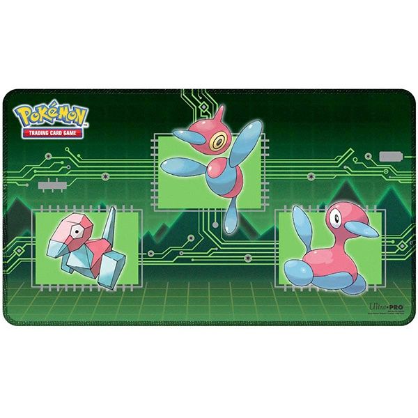 Pokemon - Stitched Porygon  24 in. x 13.5 in. Ultra Pro Playmat