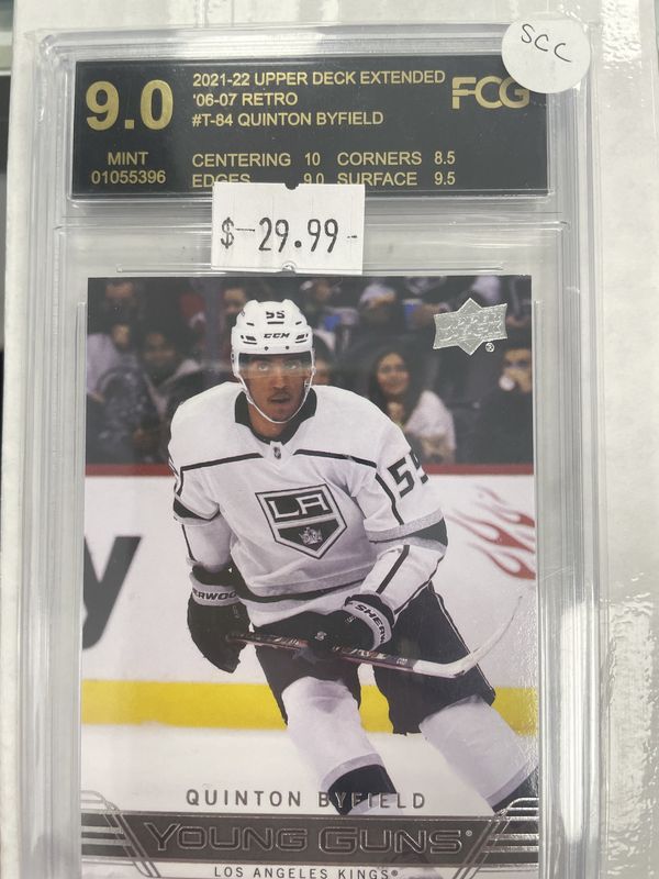 FCG 9.0 2021-22 Upper Deck Extended 06-07 Retro - Quinton Byfield (01055396)