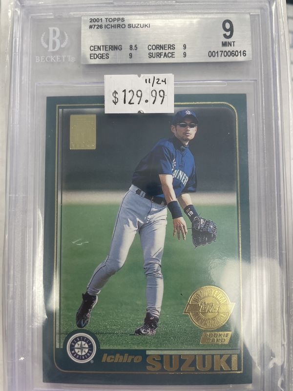 Beckett 9 - 2001 Topps - Ichiro Suzuki Rookie (0017006016)