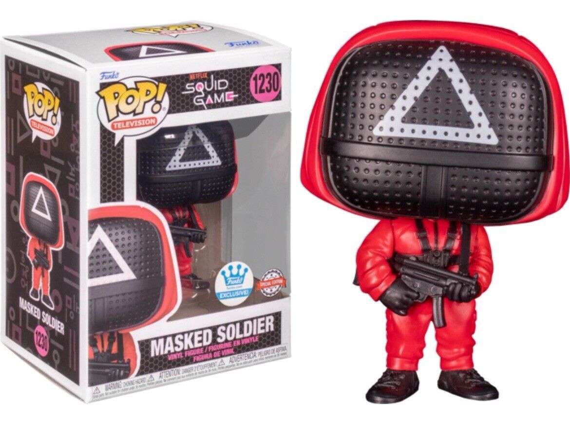 #1230 Funko - Squid Game - Masked Soldier - Funko Exclusive - Funko Pop!