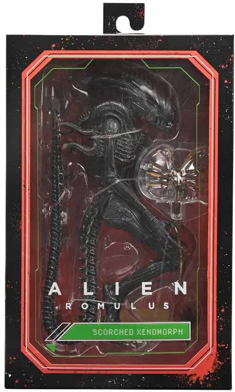 Alien Romulus 7 Inch Action Figure Ultimate Scorched Xenomorph - Horror Figure