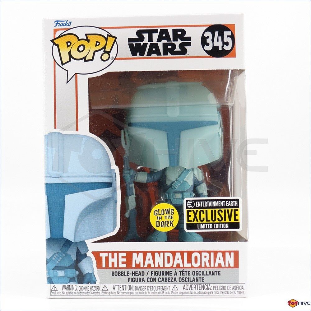 #345 Star Wars: The Mandalorian - The Mandalorian(Entertainment Earth Exclusive)  Funko Pop