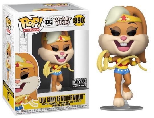 #890 DC/Looney Tunes - Lola Bunny as Wonder Woman [FYE Exclusive] - Pop!