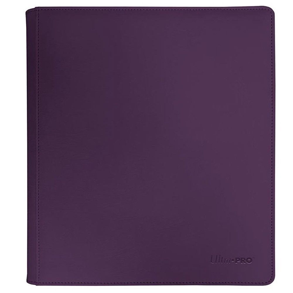 Binder: Ultra Pro 12- Pocket Zippered Vivid - Midnight Plum