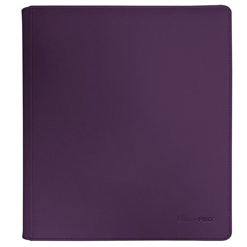 Binder: Ultra Pro 12- Pocket Zippered Vivid - Midnight Plum