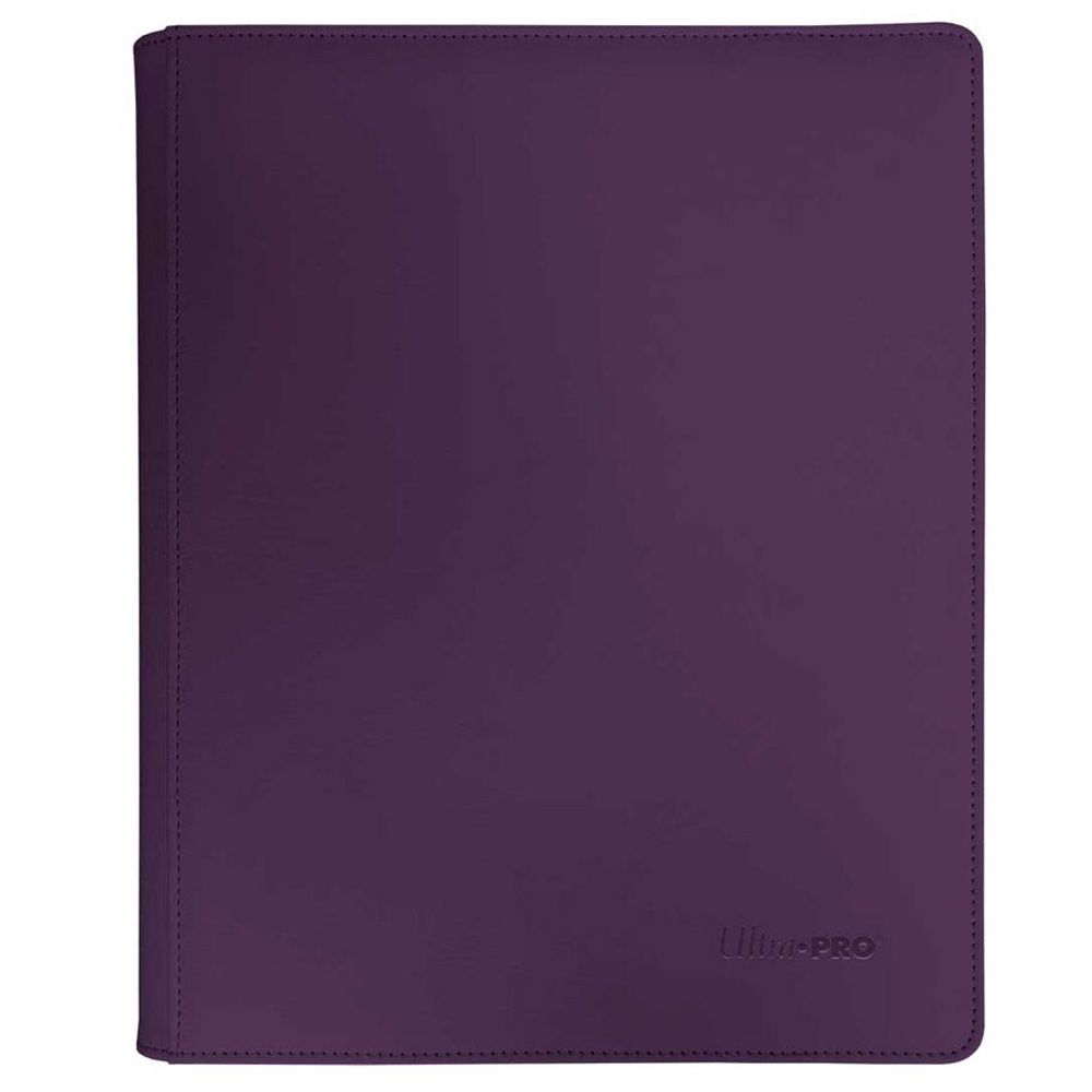 Binder: Ultra Pro 9 - Pocket Zippered Vivid - Midnight Plum
