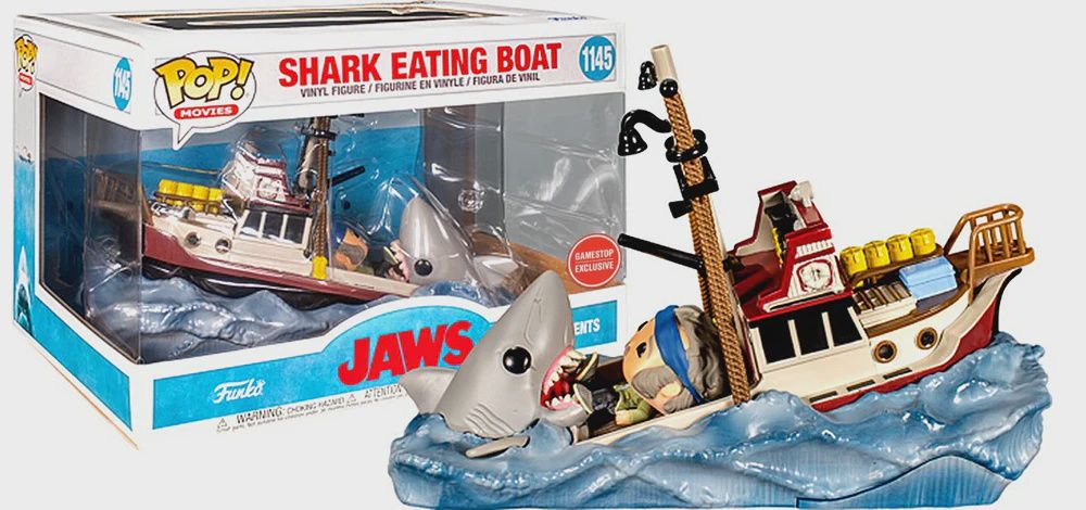 #1145 Shark Eating Boat - JAWS [Gamestop Exclusive] - Pop! Movies