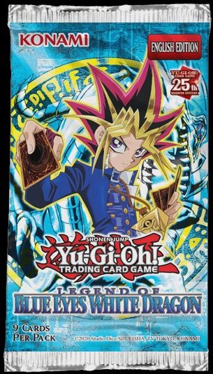 Yu-Gi-Oh! - Legend of Blue Eyes White Dragon 25th Anniversary Sealed Blister Pack
