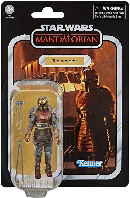 Kenner Toys - Star Wars The Mandalorian - The Armorer (Retro Collection)